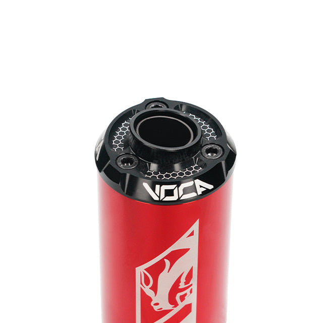 VOCA CNC Aluminium demper – zwarte eindkap