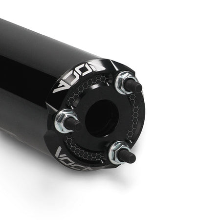VOCA CNC Aluminium demper – zwarte eindkap