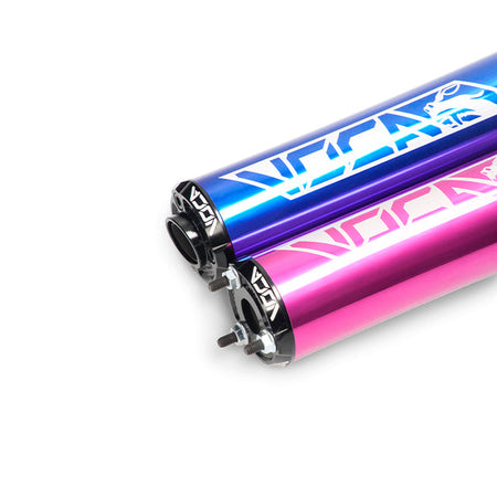 VOCA CNC Aluminium demper – zwarte eindkap
