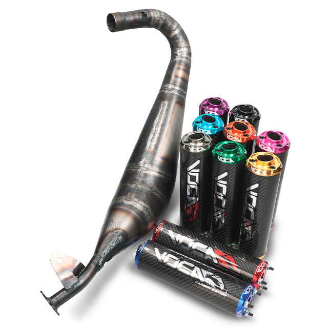 VOCA BigBore uitlaat 100cc – Yamaha DT 50/80