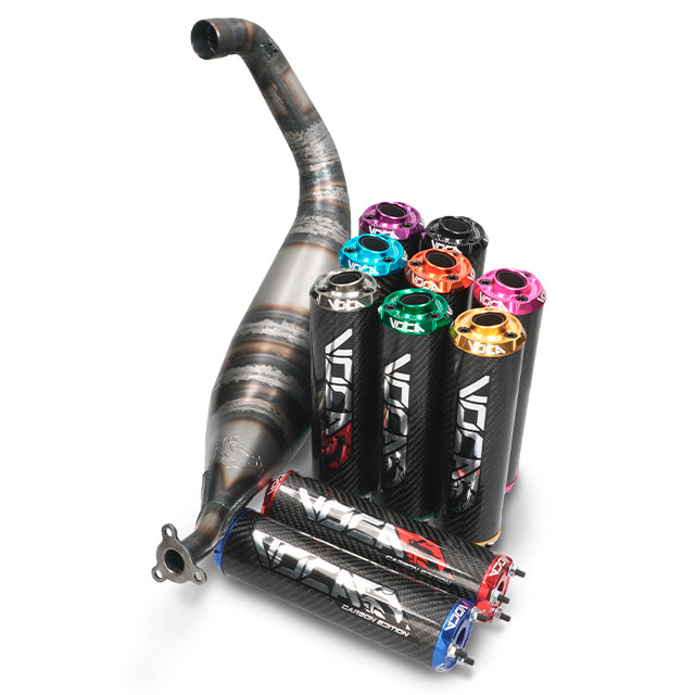 VOCA BigBore uitlaat 90cc – Derbi Euro 2/3/4