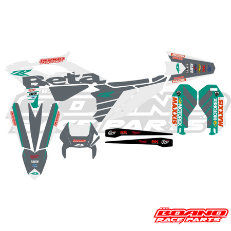 BOANO stickerkit 2024 Nardo, grijs - Beta RR 2T/4T (2023-2024)