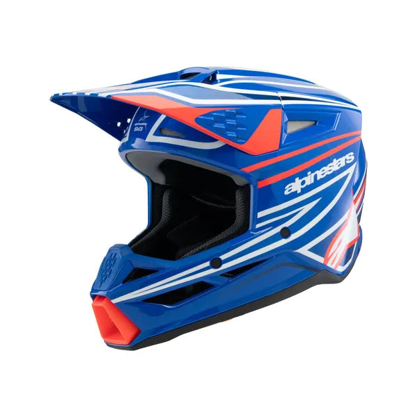 Helm Jeugd SM3 WURX Blauw/Rood/WT/BK