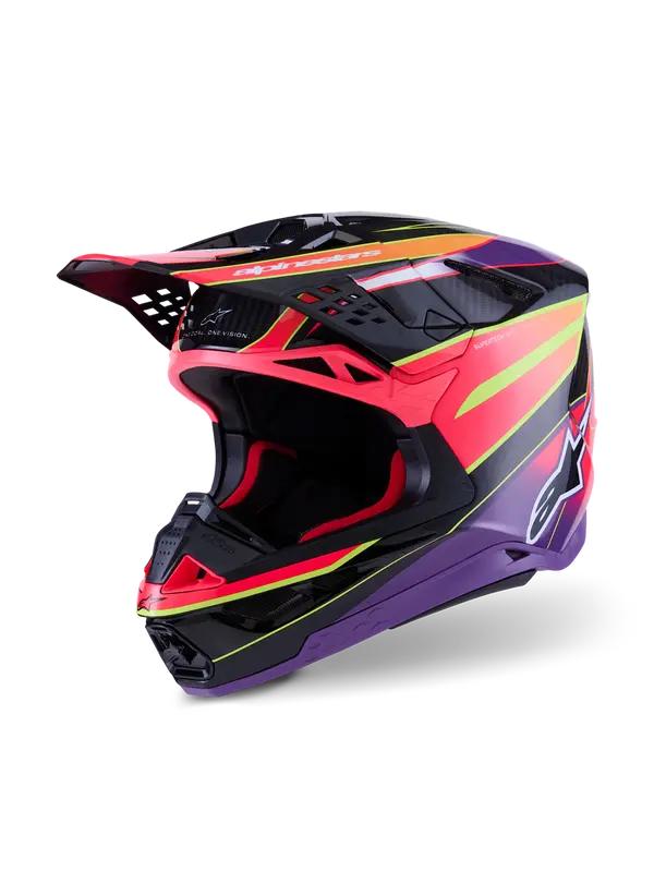 Helm S-M10 ERA Roze/Violet/Geel