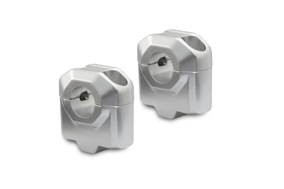 SW-Motech Bar Riser for 22MM Silver