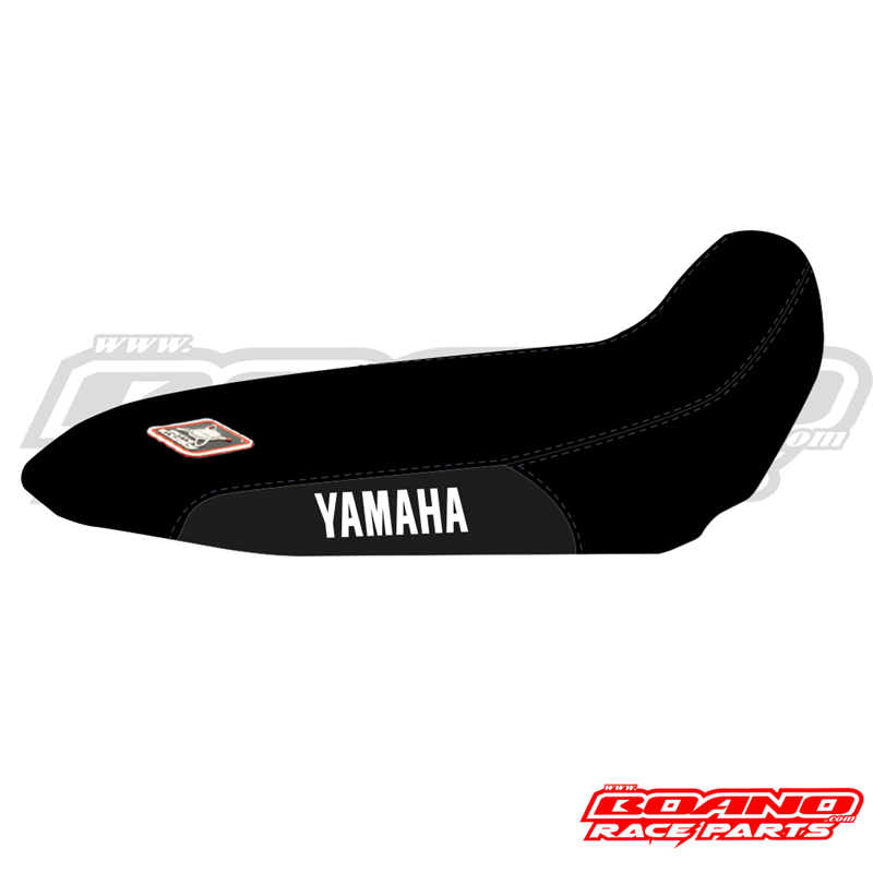 BOANO zadelhoes met bedrukte inzet, zwart - Yamaha Ténéré 700 (T7)
