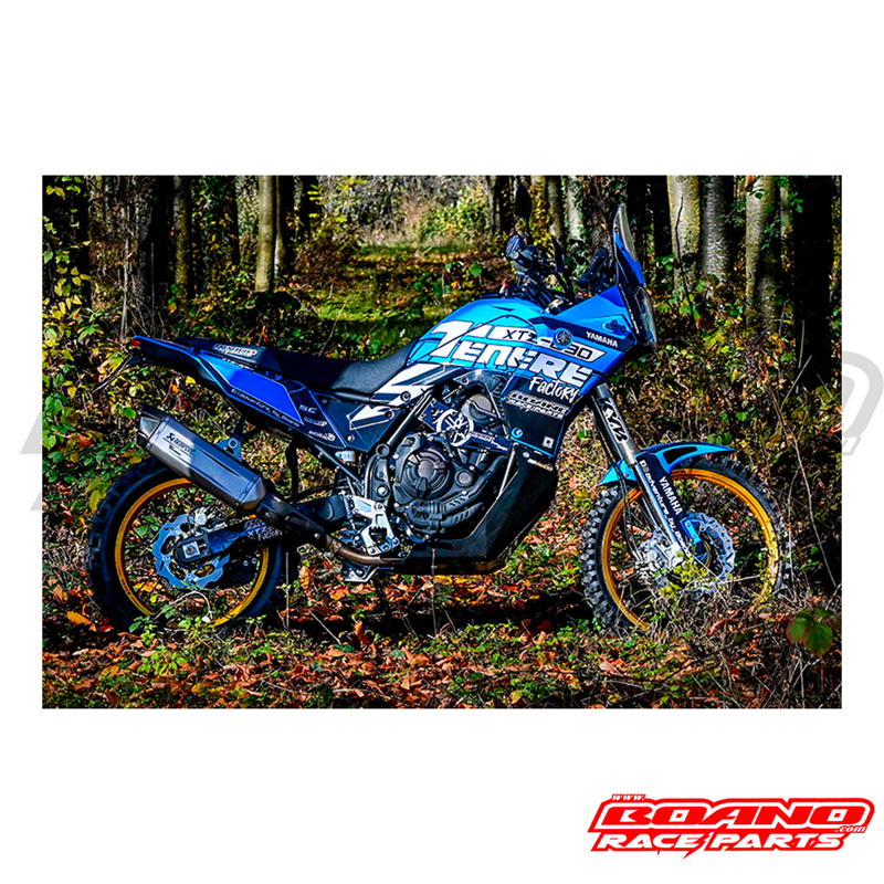 BOANO stickerkit XTZ 690 Factory lichtblauw, lichtblauw - Yamaha Ténéré 700 (2019-2024)