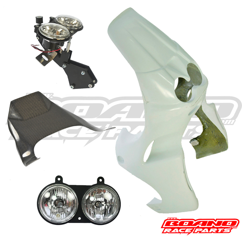BOANO Rally Light kuipset - Honda Africa Twin RD03/RD04 (1988-1992)
