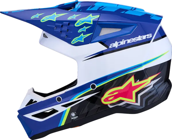 Alpinestars Helm SM3 FALCON Blauw/Zwart/Roze