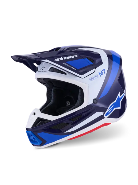 Helm SM7 RISE Blauw/Wit