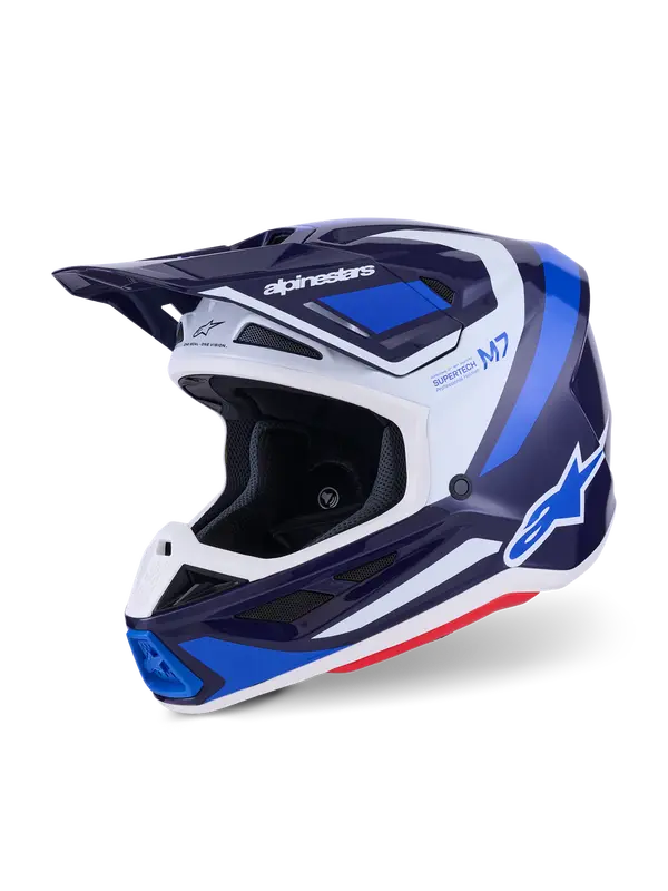 Helm SM7 RISE Blauw/Wit