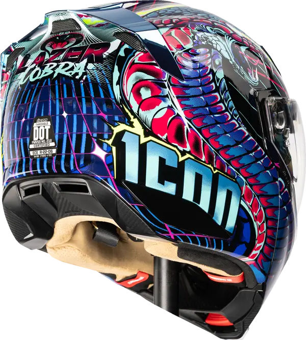 Threshold™ Synthwave Lazer Cobra Systeemhelm image 3