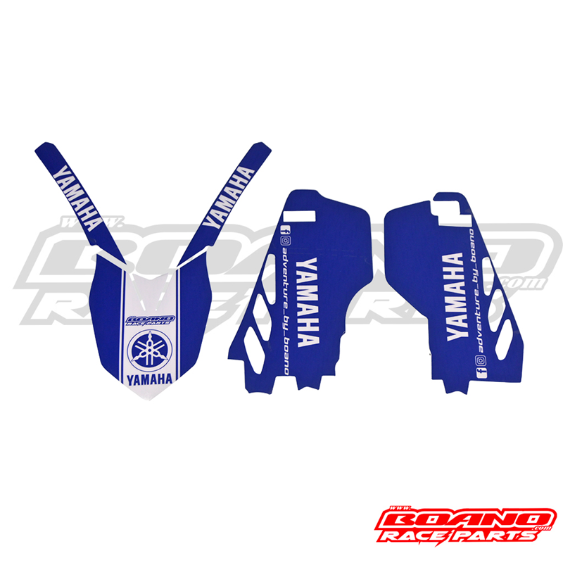 BOANO stickerset voor kit C en C+D, blauw - Yamaha Ténéré 700 (T7), World Raid, Extreme