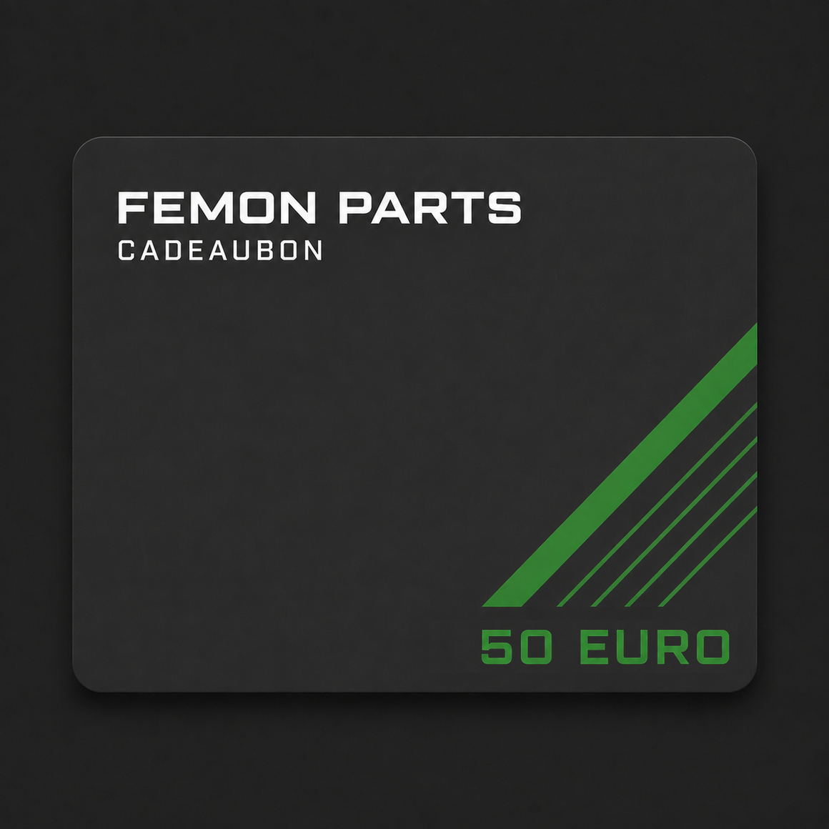 Femon Parts cadeaubon van 50 euro