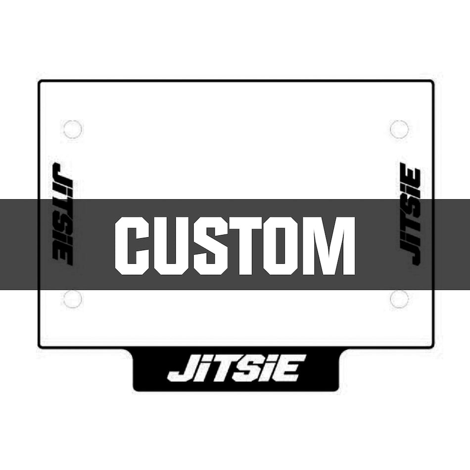 Jitsie Custom Front Number Board Sticker