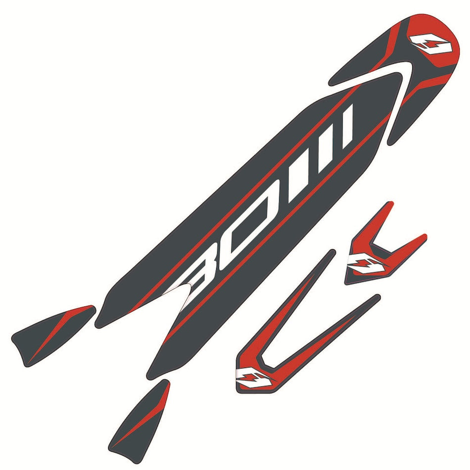 Jitsie Front/Rear Mudguard Sticker Beta Evo 80
