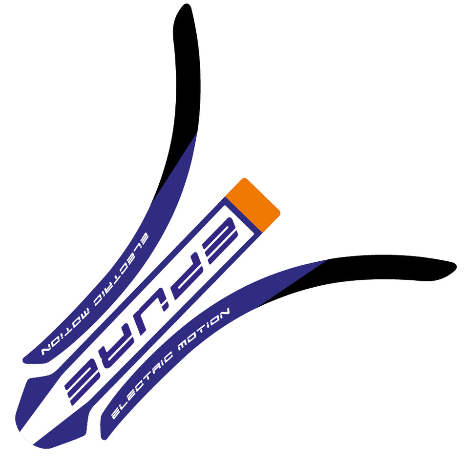 Jitsie Front/Rear Mudguard Sticker Electric Motion Epure 20-24