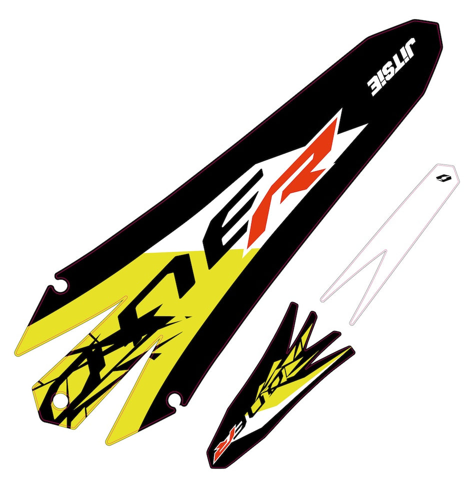 Jitsie Front/Rear Mudguard Sticker TRS One R