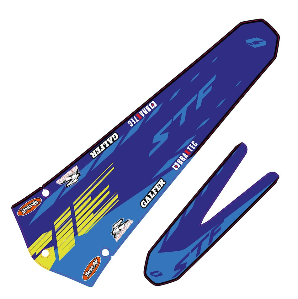 Jitsie Front/Rear Mudguard Sticker Sherco ST-R/ST-F