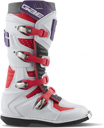 Gaerne GX-J - WHITE/RED/PURPLE