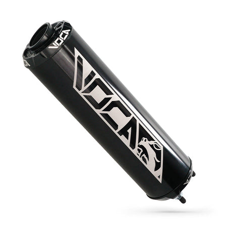 VOCA CNC Aluminium demper – zwarte eindkap