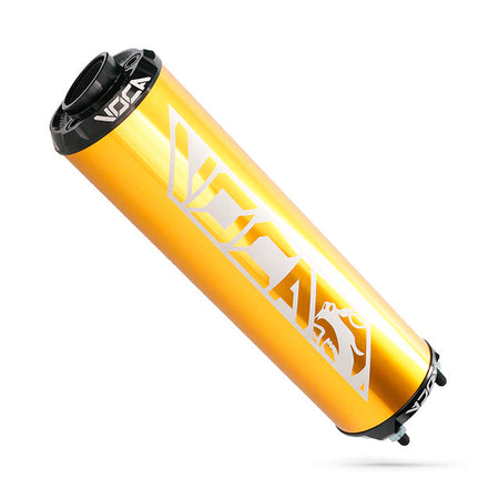 VOCA CNC Aluminium demper – zwarte eindkap