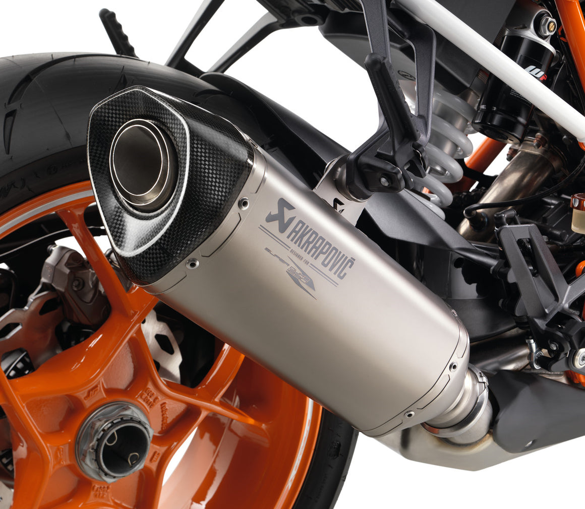 Akrapovič Slip-on Line uitlaatdemper titanium, EG-goedgekeurd — KTM 1290 SUPER DUKE 2018 | Femon Parts
