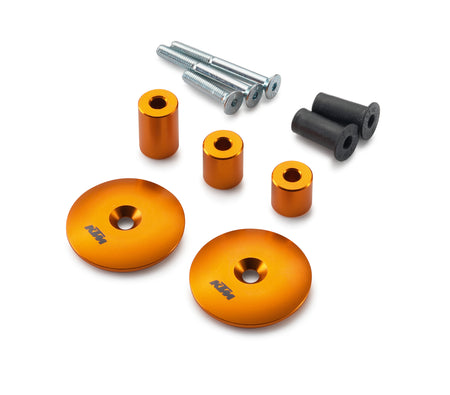 KTM Swingarm pivot afdekking CNC oranje | Femon Parts