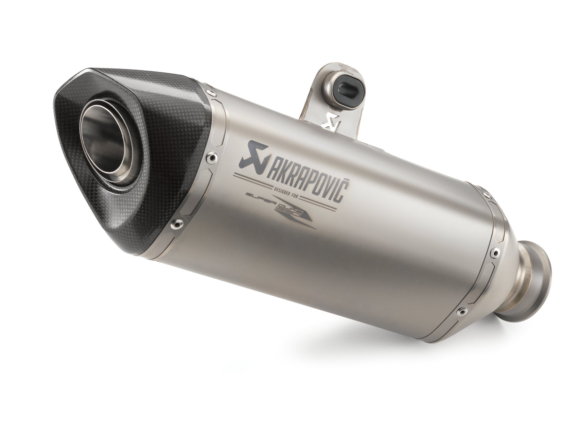 KTM Akrapovič Slip-on Line uitlaatdemper titanium (61305979000) | Femon Parts