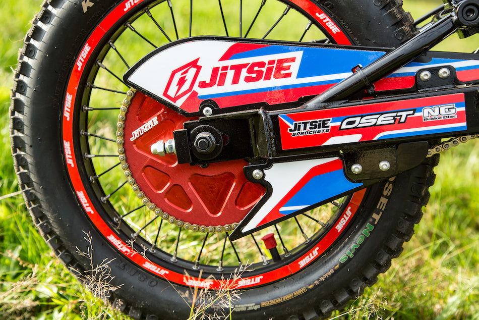 Jitsie Solid Rear Sprocket 6 Bolt BT2808 OSET 12.5 Eco/Racing, OSET 16.0 Racing, OSET 20.0 Eco, OSET TXP 20/24″