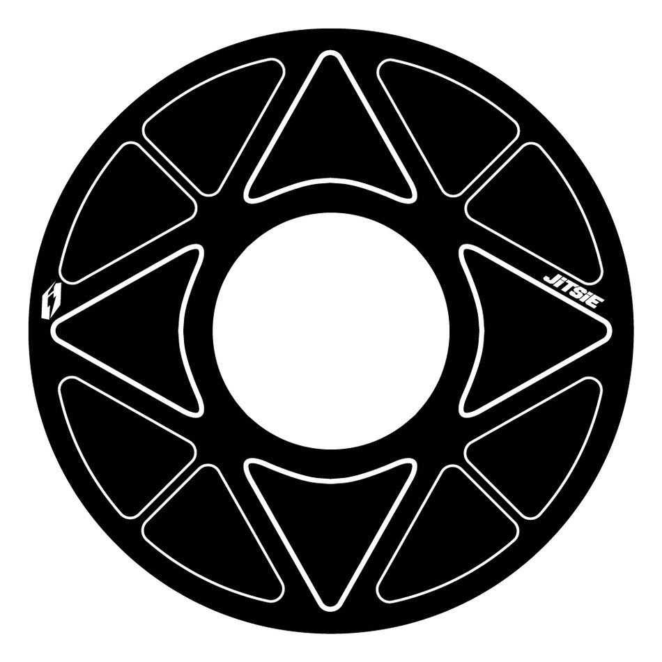 Jitsie Rear Sprocket Sticker