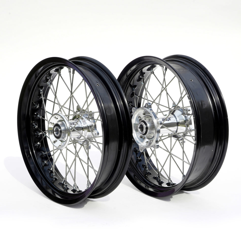 REX Supermoto Wielenset 3.50-17 / 5.00-17