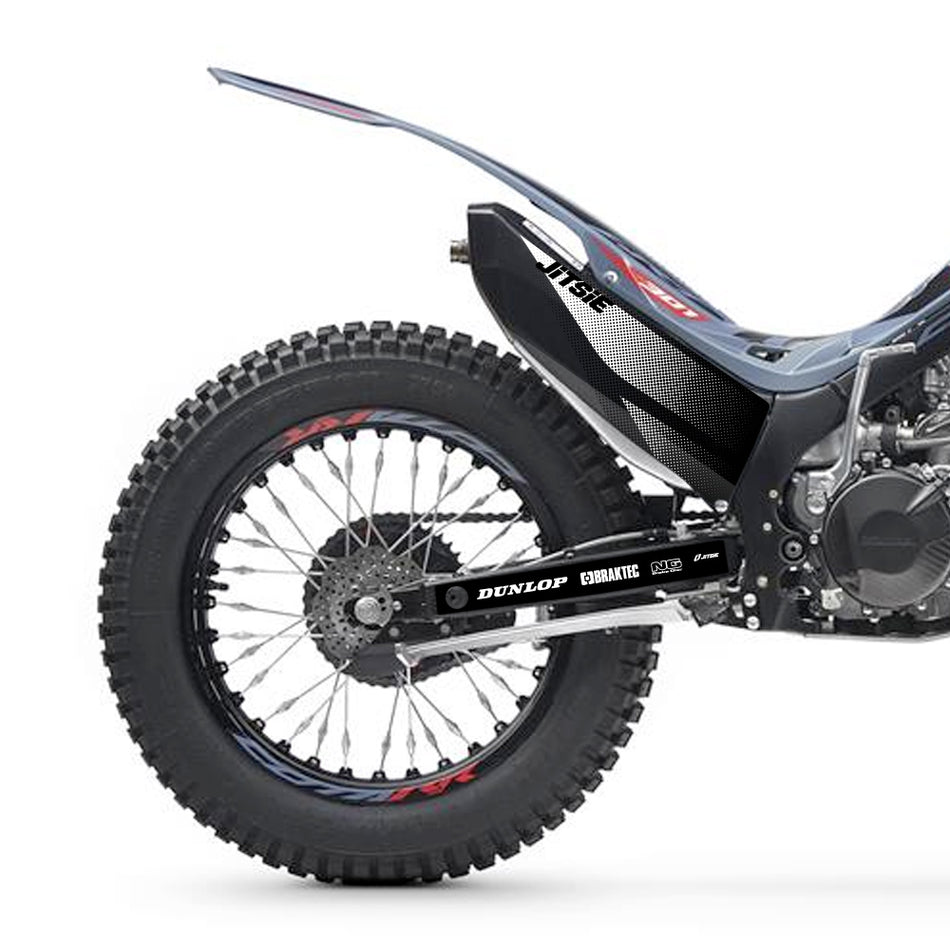 Jitsie Silencer Protector Sticker Montesa 4RT 05-25