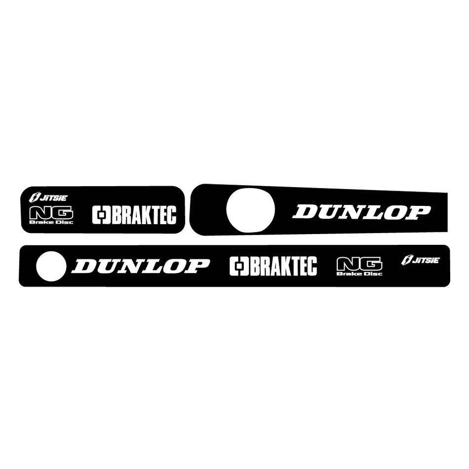 Jitsie Swingarm Stickers Montesa 4RT 05-26