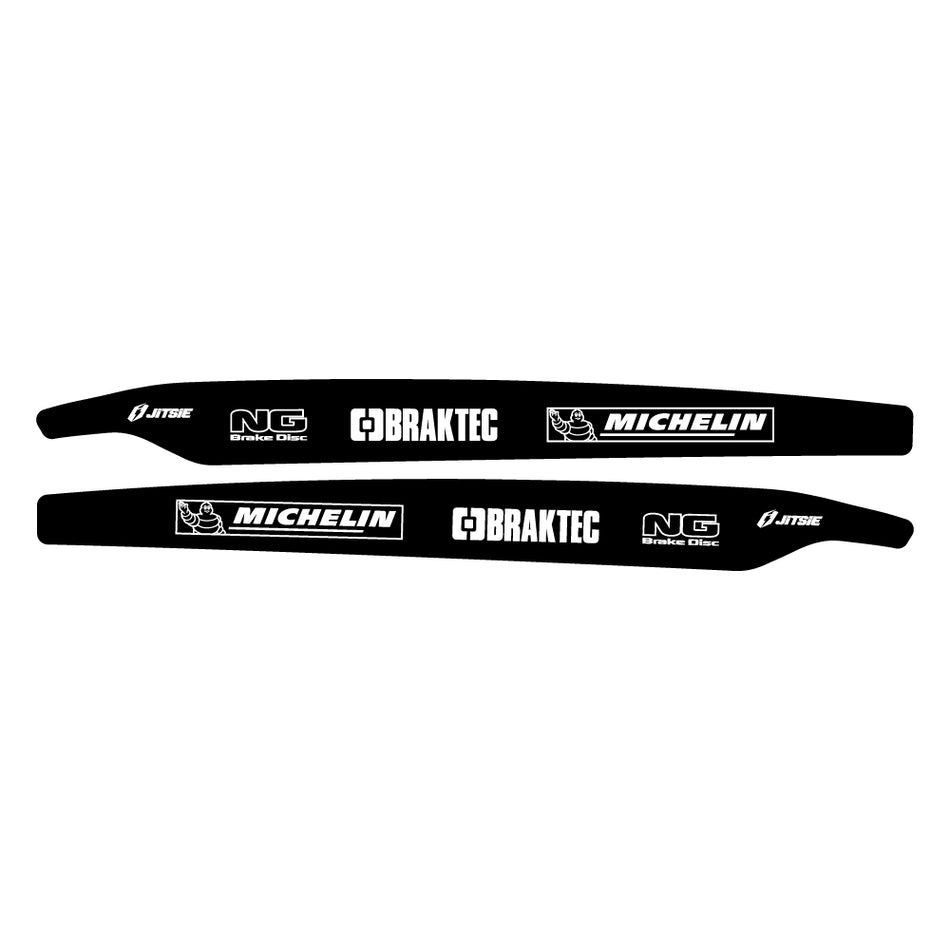 Jitsie Swingarm Stickers Michelin TRS One 16-26