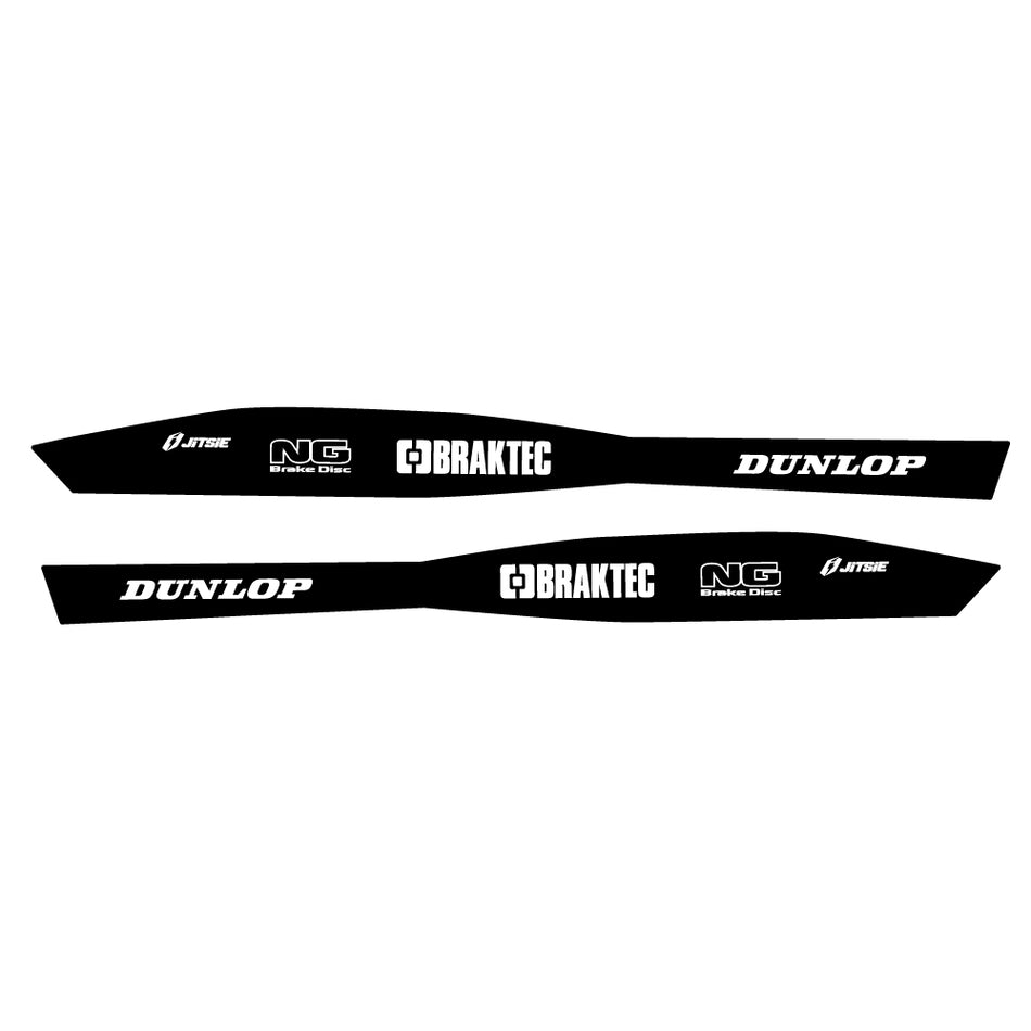 Jitsie Swingarm Stickers Gas Gas Racing/GP 19-22