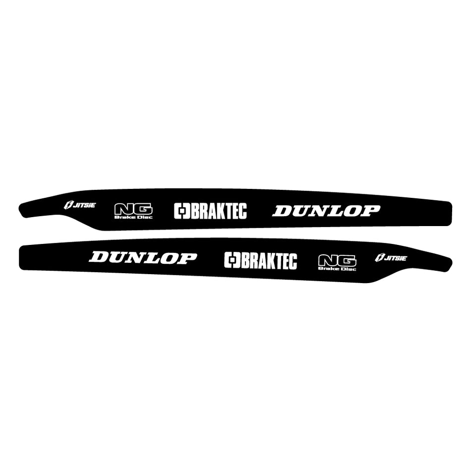 Jitsie Swingarm Stickers Dunlop TRS One 16-26