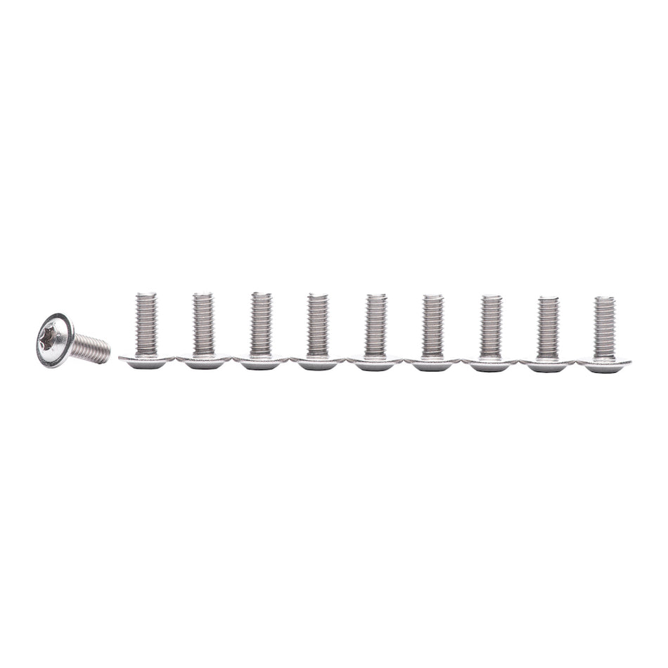 Jitsie Torx Bolt with Round Head and Flange T20 M4X10MM Gas Gas Pro/Racing/GP 02-26