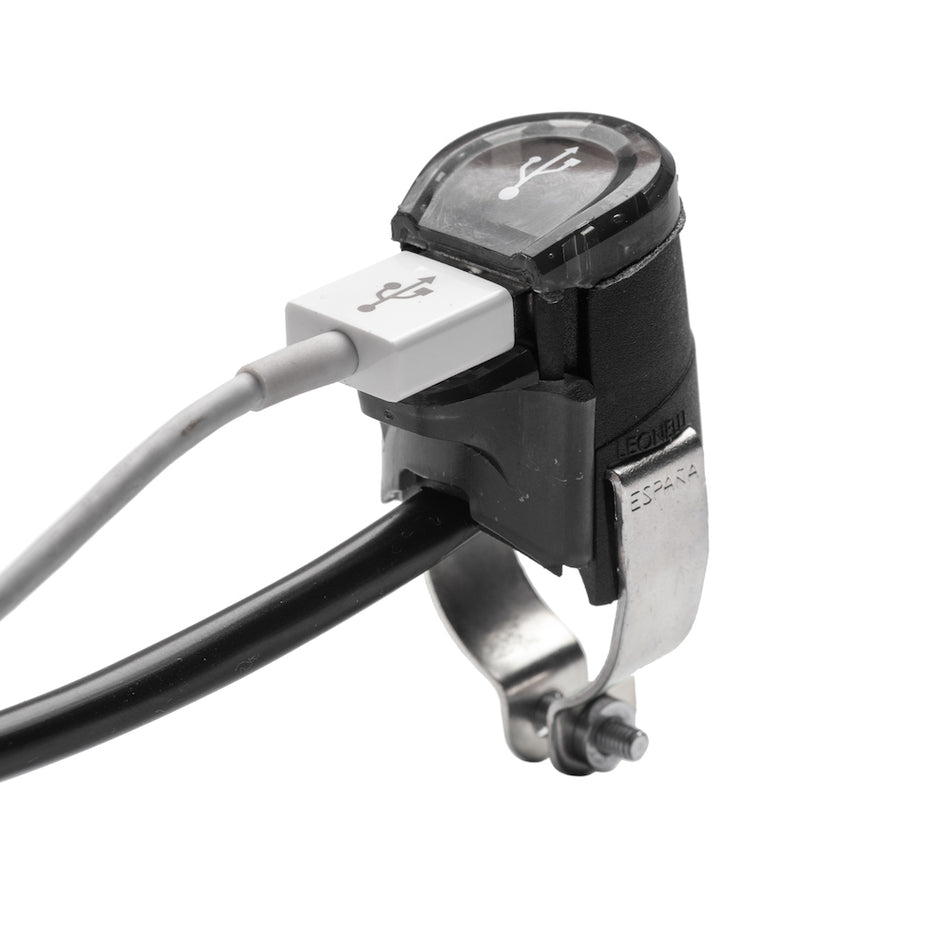 Leonelli Handlebar USB Charger AC/DC