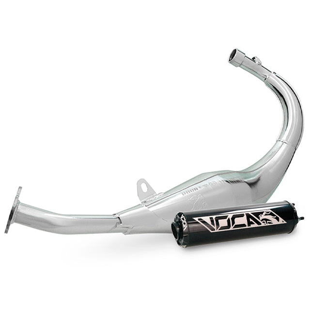 VOCA Chromed uitlaat 50/70cc (CE) – Minarelli AM6