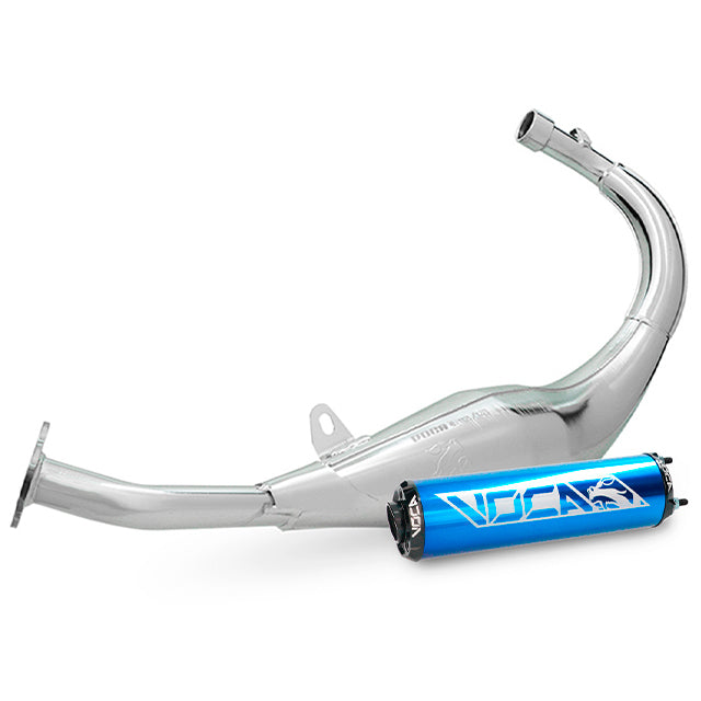 VOCA Chromed uitlaat 50/70cc (CE) – Minarelli AM6