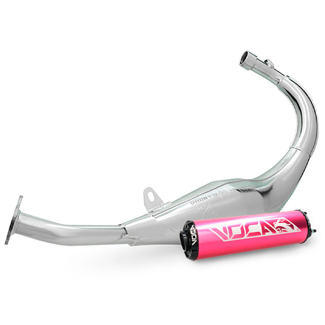 VOCA Chromed uitlaat 50/70cc (CE) – Minarelli AM6