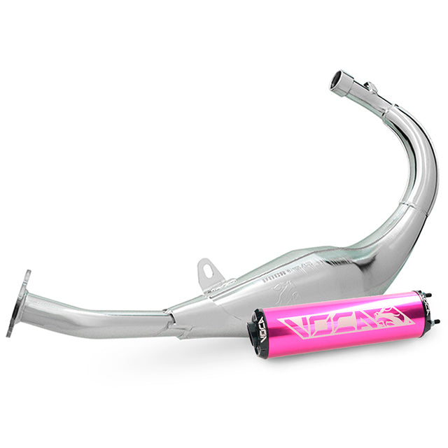 VOCA Chromed uitlaat 50/70cc (CE) – Minarelli AM6