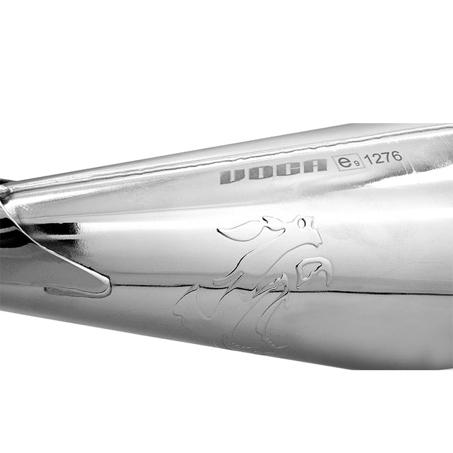VOCA Chromed uitlaat 50/70cc (CE) – Beta RR Enduro / SM 50 (2012-2020)
