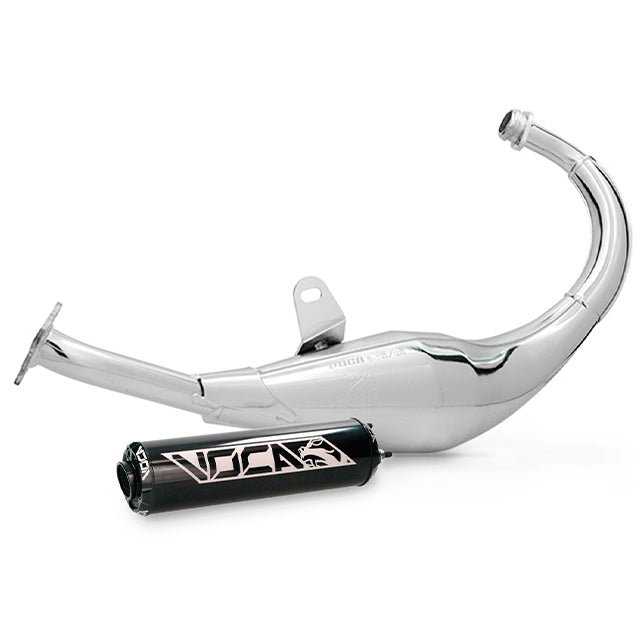 VOCA Chromed uitlaat 50/70cc (CE) – Derbi Senda
