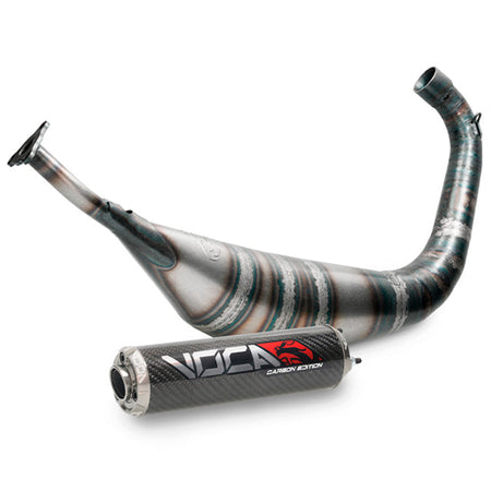 VOCA Carbon Racing uitlaat 70/80cc – Beta RR-T / Rieju MRX / SMX / Aprilia RX 50