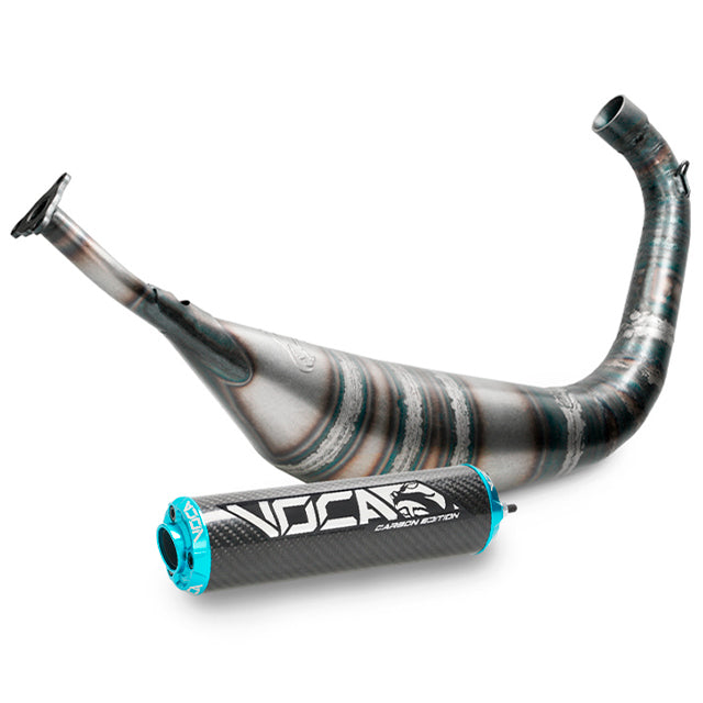VOCA Carbon uitlaat 80cc – Yamaha DT 50/80 LC