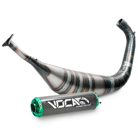 VOCA Carbon uitlaat 80cc – Yamaha DT 50/80 LC