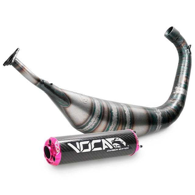 VOCA Carbon uitlaat 80cc – Yamaha DT 50/80 LC