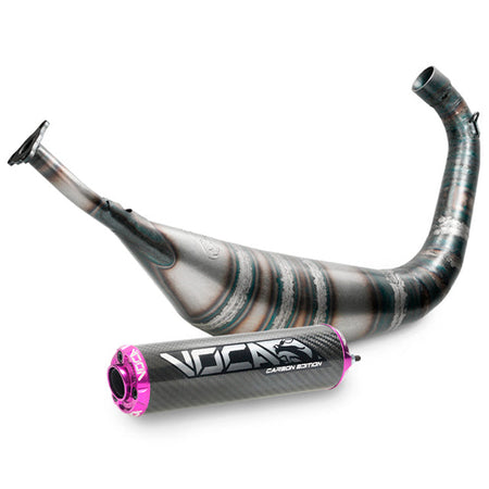 VOCA Carbon Racing uitlaat 70/80cc – Beta RR-T / Rieju MRX / SMX / Aprilia RX 50